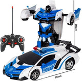 Rc Transformer 2 in 1 RC Car Driving Transformation Robots - Girly Wavy