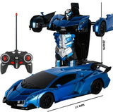 Rc Transformer 2 in 1 RC Car Driving Transformation Robots - Girly Wavy