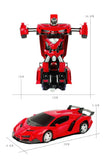 Rc Transformer 2 in 1 RC Car Driving Transformation Robots - Girly Wavy