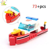 348pcs Fire Fighting 4in1 Trucks - Girly Wavy