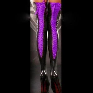 HOT Lingerie Underwear Sexy Night Club Latex Leather Bondage - Girly Wavy