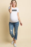 Women Pregnancy Clothes Baby Now Loading T Shirt - Girly Wavy