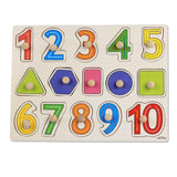 Baby Toys Montessori wooden Puzzle Educational Board - Girly Wavy