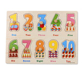 Baby Toys Montessori wooden Puzzle Educational Board - Girly Wavy