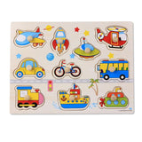 Baby Toys Montessori wooden Puzzle Educational Board - Girly Wavy