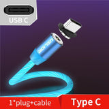 Magnetic LED Light Cable Fast Charging For all Phones - Girly Wavy