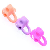 Two-Finger Pen Holder - Girly Wavy