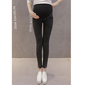 Denim Jeans Maternity Pants For Pregnant Women - Girly Wavy