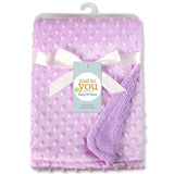 Baby Blanket & Swaddling Newborn Thermal Soft Fleece Blanket Solid Bedding Set Cotton Quilt - Girly Wavy