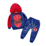 Boys Clothes Tracksuit Spiderman 2pcs/set Suits Children - Girly Wavy