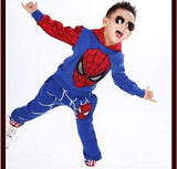 Boys Clothes Tracksuit Spiderman 2pcs/set Suits Children - Girly Wavy