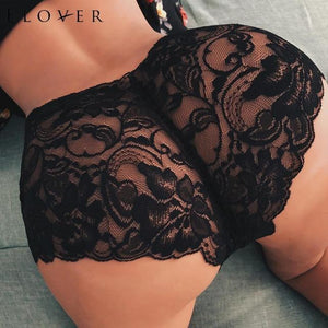 Women's Sexy Thongs Lace Transparent Sexy Underwear Female Erotic Lingerie G String - Girly Wavy