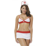 Lingerie Hot Women Erotic Dress Cosplay Nurse Uniform  Underwear - Girly Wavy